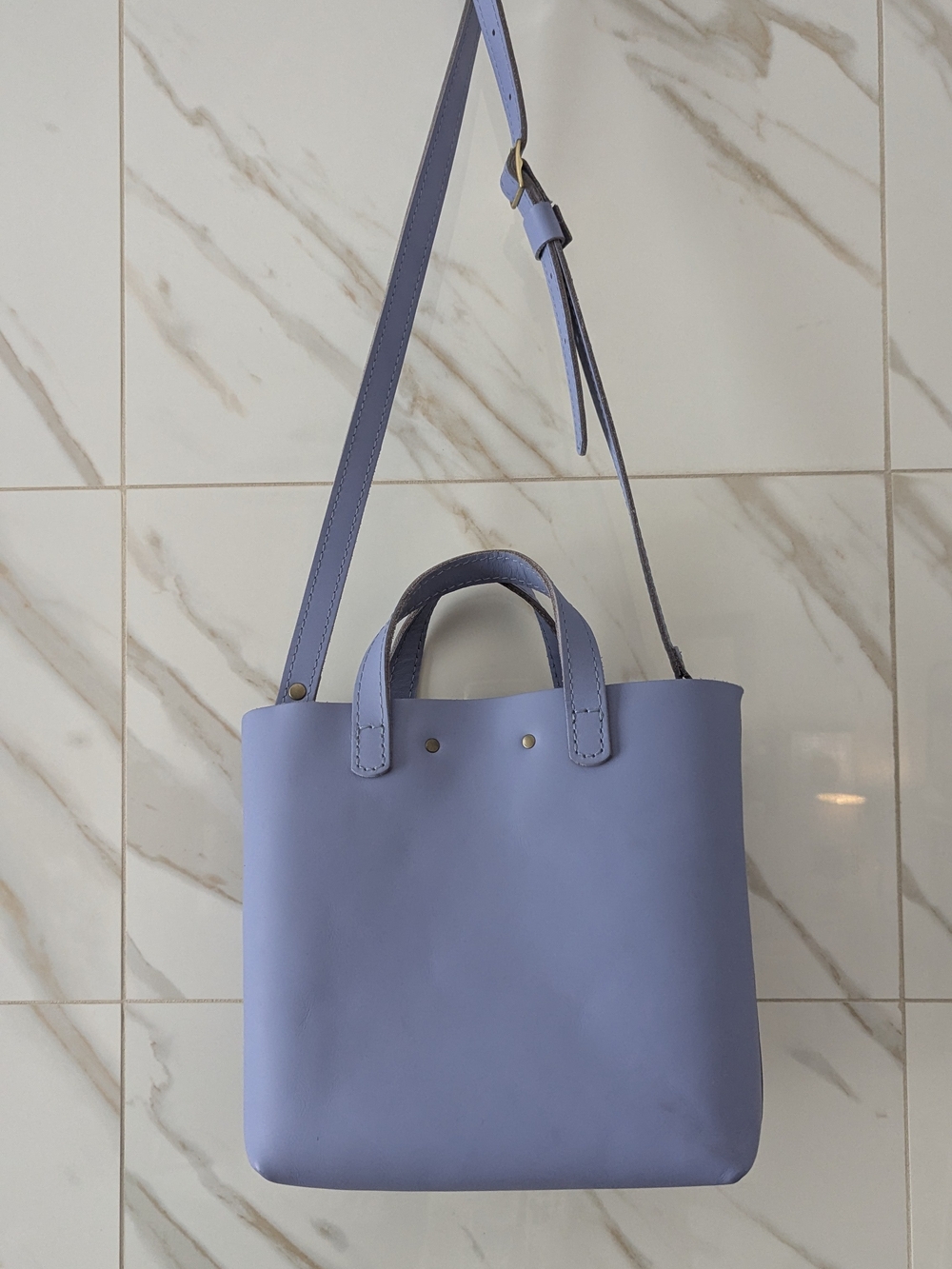 PLG Almost Perfect Jacaranda Mini Crossbody w/ Rare Hide Stamp - Picture 2 of 16